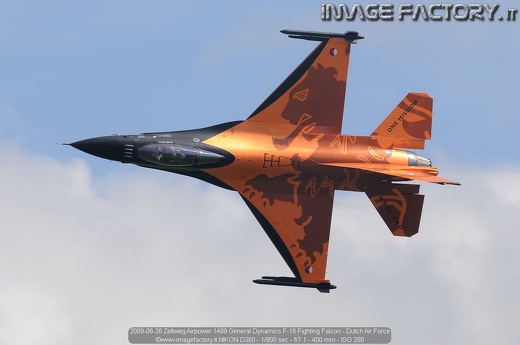 2009-06-26 Zeltweg Airpower 1489 General Dynamics F-16 Fighting Falcon - Dutch Air Force